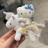 Unicorn Plush Keychain With Heart Extender For Cute Bag Decor