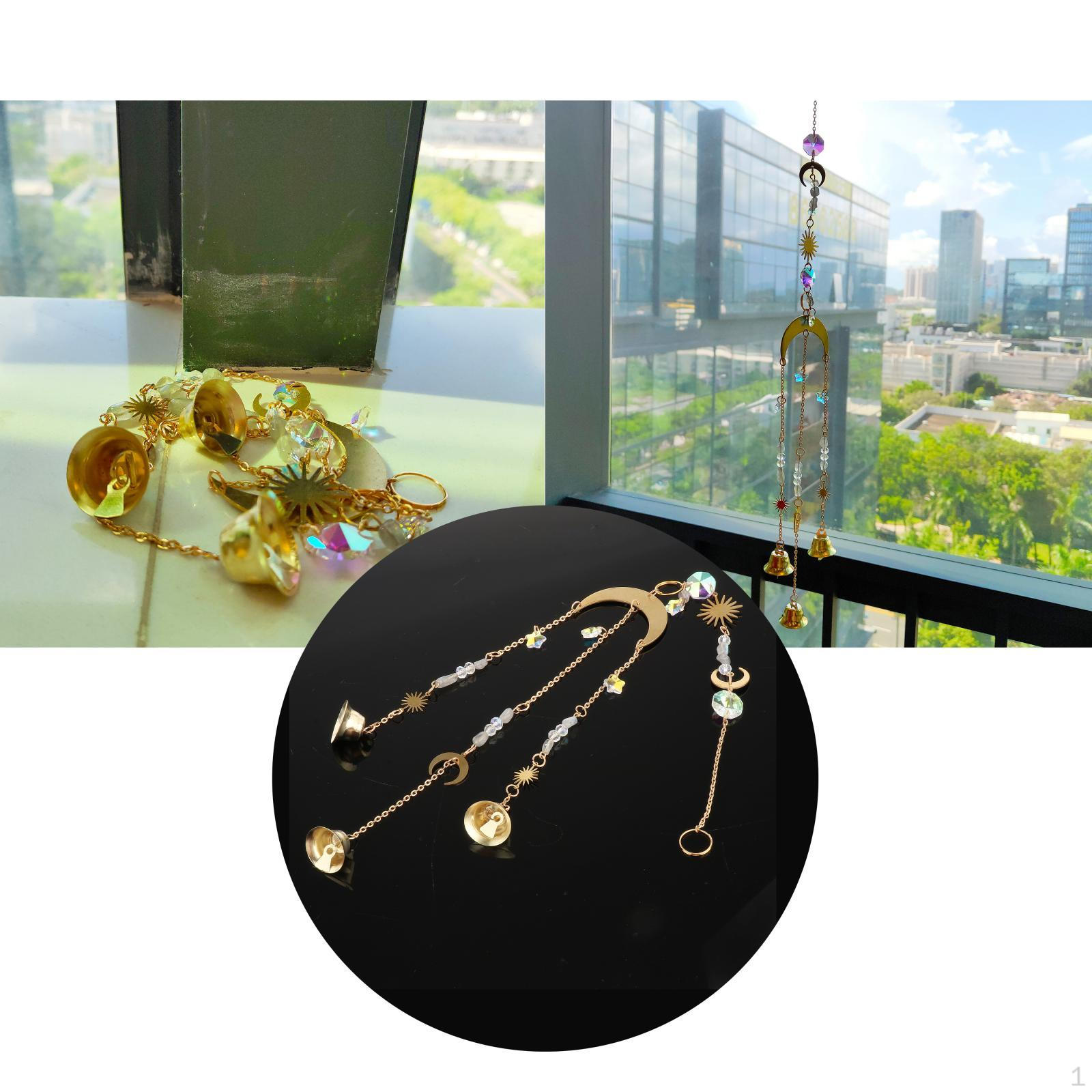 

Crystal Hanging Window Crystals Ornament with Gifts 42cm