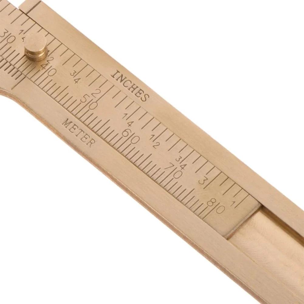 

For Handheld Brass Vernier Caliper With Millimeter And Inch Readings For Everyday Measuring Needs In Technical Workshops China Mainland