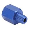 M12 Female To 1 8 NPT Male Hose End for Oil Pressure Gauge Sensor Port Conversion