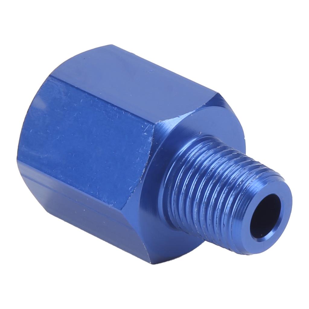 M12 Female To 1 8 NPT Male Hose End for Oil Pressure Gauge Sensor Port Conversion