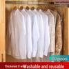 Disposable Transparent Hanging Garment Bag for Dry Cleaning