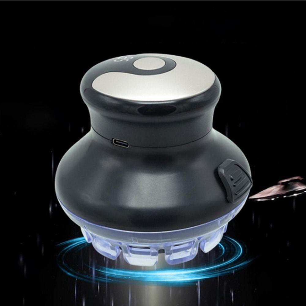 3-12mm Length Adjustable Men's Hair Shaver LED Display Screen Self-hair Kit  Home