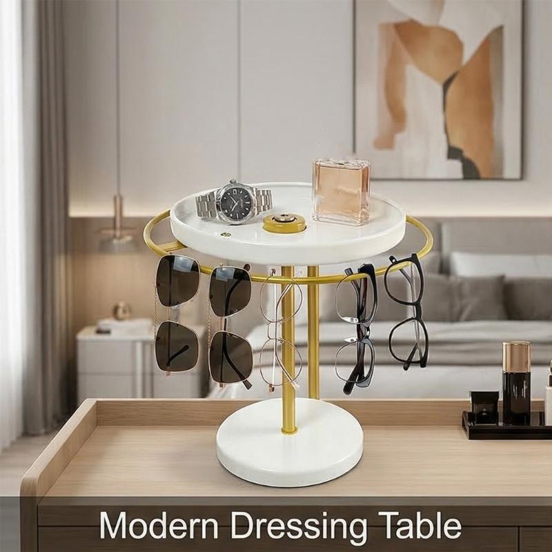 Moderner rotierender Sonnenbrillenständer mit stabiler Metallkonstruktion Metallregal Perfekt für die Organisation mehrerer Paare