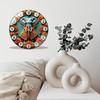 30x30cm Round Wall Clock with High-Quality Glass and Precision Movement