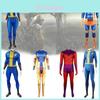 Juego Fallout 4 Mono Azul Disfraz de Rol Cosplay Set de Carnaval Seda de Leche Poliéster S M L Xl Xxl Xxxl 110 120 130 140 150