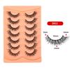 7 Pairs of Thick Fried Hair Models, Natural Curled Eyelashes, European and American Exaggerated False Eyelashes 2026