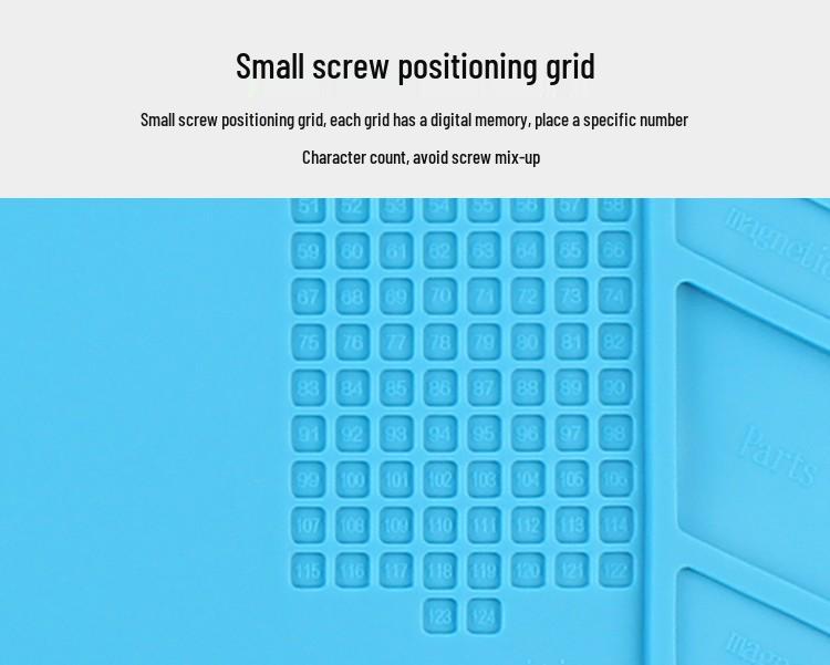 Deer Fairy Heat-Resistant Silicone Soldering Pad for Desktop Repair and Welding.