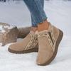 Women's Winter Fashion Ankle Boots Thick Sole Comfortable Women Shoes