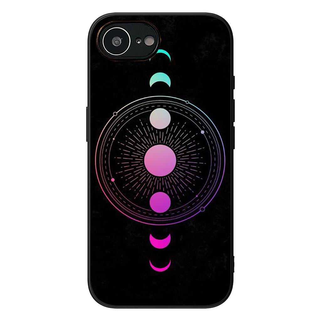 Cover for Apple iPhone 16 15 14 Plus 13 12 Mini 17 Pro Max + ProMax 16E Air 16+ 15+ Coque Phone Case Moon Stars Astronaut Sky