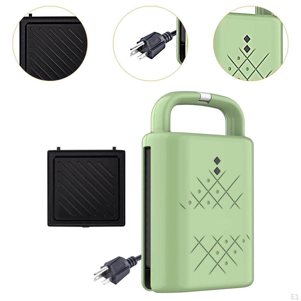 Electric Waffle Maker Cheese with Single Plate Easy To Clean Large Handle Design Small Press