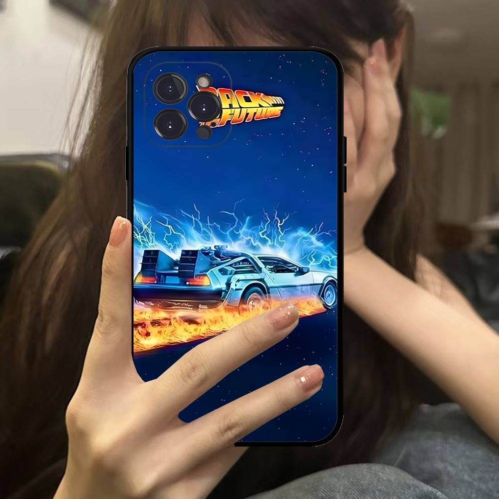 Back To The Future Phone Case For IPhone 14 Plus 13 Mini 11 16 15 17 Pro Max Protection Shockproof