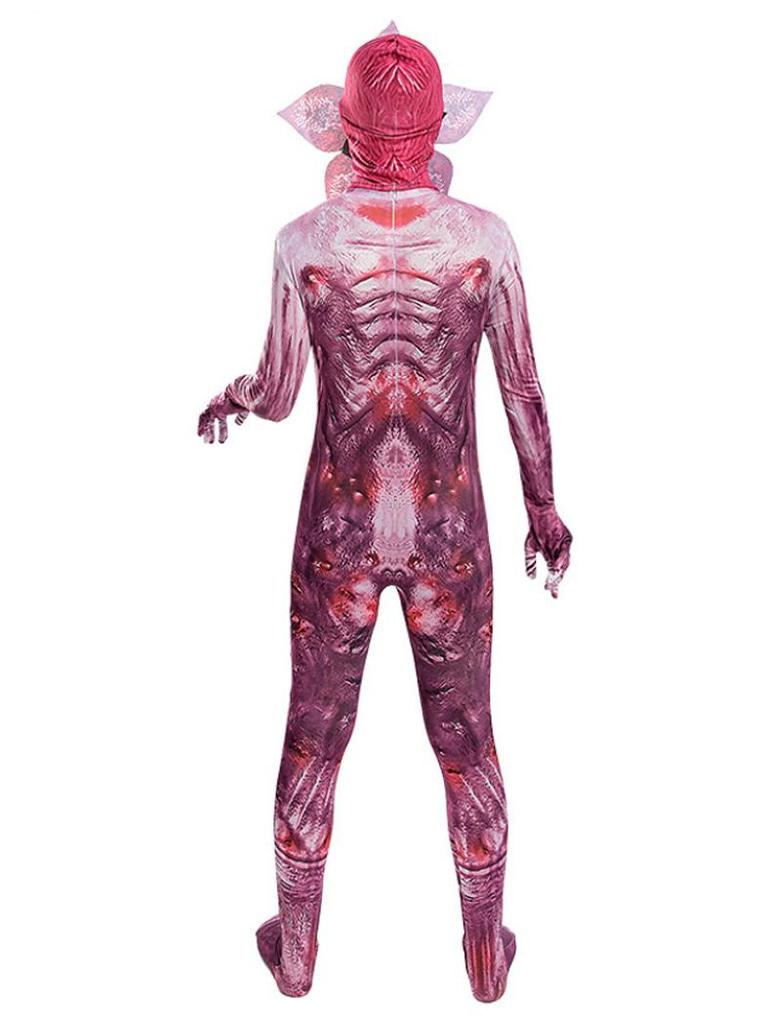 Stranger Things 5 Vleesetende Plant Horror Jumpsuit voor Halloween Cosplay