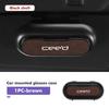 Car Portable Sun Visor Sunglasses Holder Case Glasses Boxes Interior Accessories For KIA Ceed Sportage Rio K5 K2 Optima Cerato drlqc11