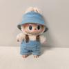 Labubu Doll Outfit: Fisherman Hat & Overalls Set for First & Second Gen Dolls