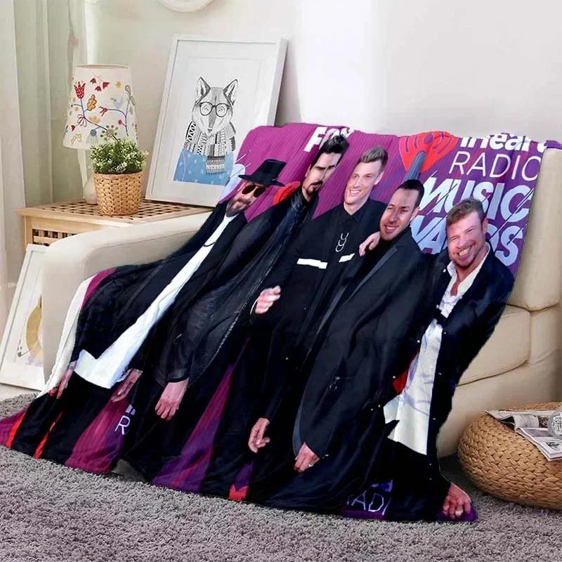

BSB Backstreet Boys Плед Легкий, Удобный, Мягкий и Дышащий, Для Кровати, Дивана, На Улицу, Постельное Белье, Путешествия, Тонкий Плед 30x40in