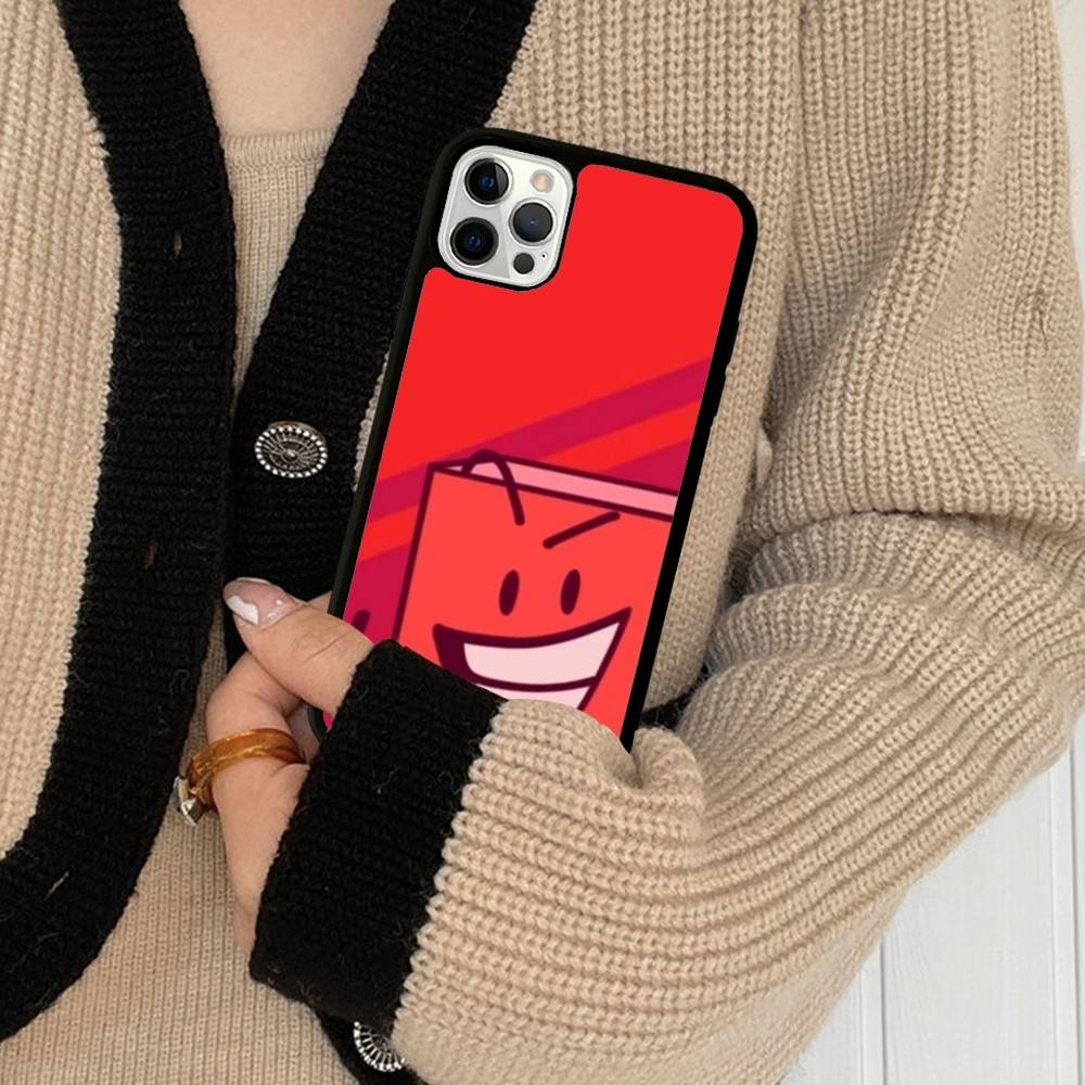 Bfdi Battle For Dream Island Handyhülle Für IPhone 17 16 Pro Max 11 12 13 14 15 Harte PC+TPU Halterung Rückseite