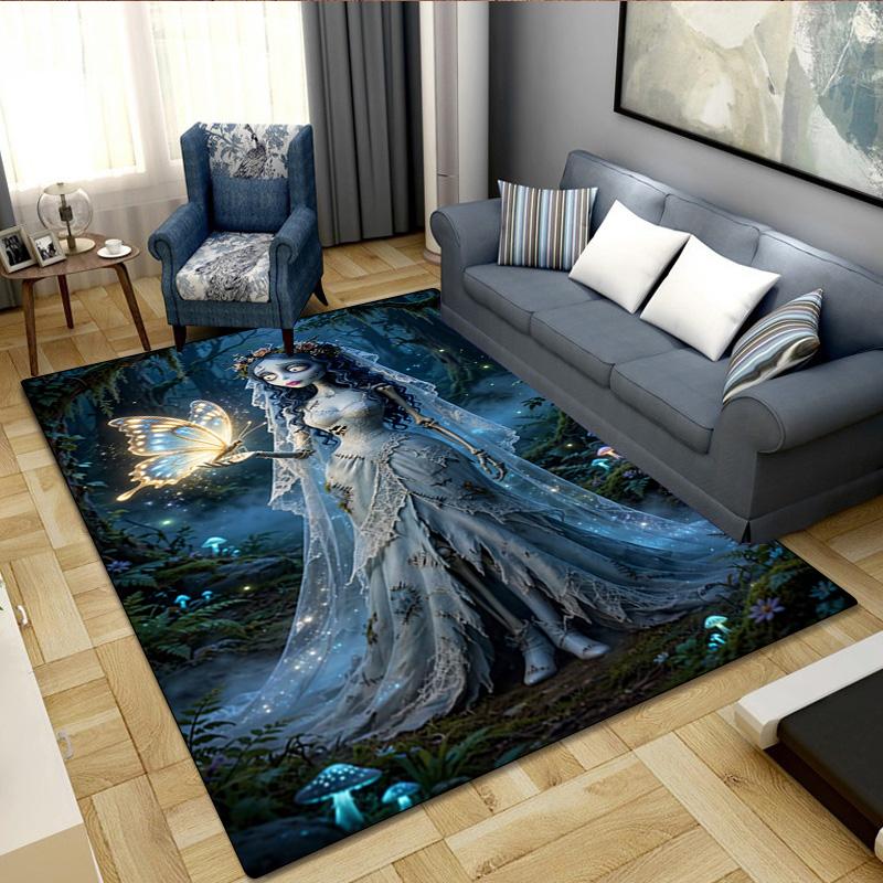 Fantasy Forest Bride Rug Carpet Office Decorative Carpet For Living Room Bedroom Door Mat Floor Rug Computer Chair Area Rug