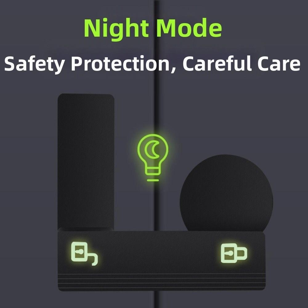 Anti-theft Sliding Door Catch 90 /180 Degree Door Hasp Multipurpose Door Bolt  Cam Cylinder