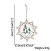 Wooden Christmas Artistic Ornaments Featuring Charming Reindeer Snowflakes And Characters Gingerbread