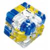 Kostka Łamigłówka Rotacyjna 3D Labirynt Metalowa Kulka Gra Logiczna Cube