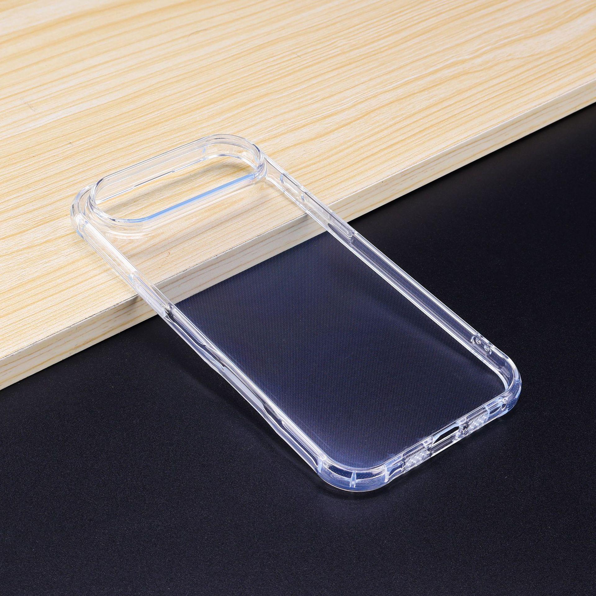 

HD Transparent TPU Phone Case, Full Coverage Anti-Drop Air Cushion, Yellowing-Resistant for iPhone 17.