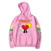 Bad Bunny Graphic Print Unisex Oversized Crewneck Sweatshirt Fall Casual Wear