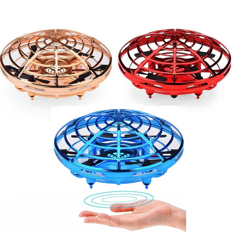 Mini Drone de Controle Manual Levitação por Indução Brinquedo Voador Ufo Para Crianças Presente Divertido