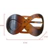 Fashion Hair Clip Simple 8-shaped Infinity Styling Holder Shark Hair Claw Clip Hair Accessories for Women