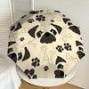 1PC Pug Bone Umbrella-8-Rib Reinforced Portable Folding Travel Suitable for All Seasons Outdoor Daily Use  -J0344