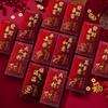 6 PCS Year Of Horse Red Envelope, Chinese New Year Red Envelope