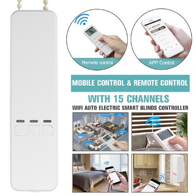 12V YENİ Akıllı Ev Motorlu Zincirli Stor Perde Otomasyon Kiti Uzaktan Kumanda ve Alexa/Google/Wifi Üzerinden MOBİL Kontrol