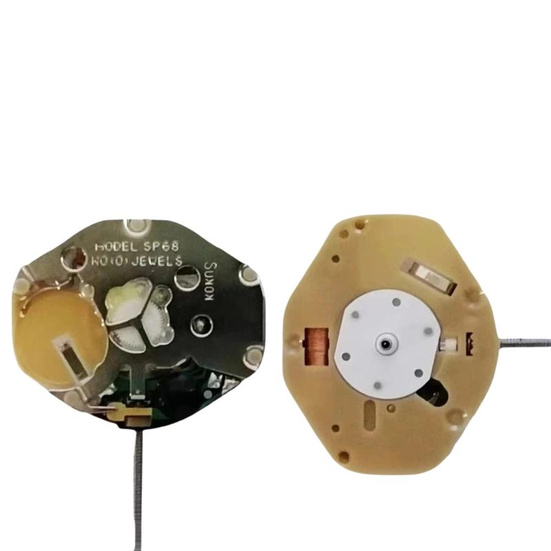 NEW 1/3/5Pcs Sweep Second /Continuous Second Movement New SP68 Movement 3-Hand No-Date Quartz Movement Watch Parts