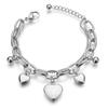 1PC Women's Fashion Trend Multi Layered Steel Ball Bean Love Bracelet Travel, Date, Banquet, Party, Festival Dressing Gifts-2061