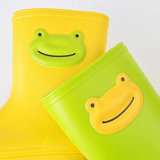 2715501 POMPKINS Frog Patch Holínky do deště Made in Japan (Zelená, 13 cm)