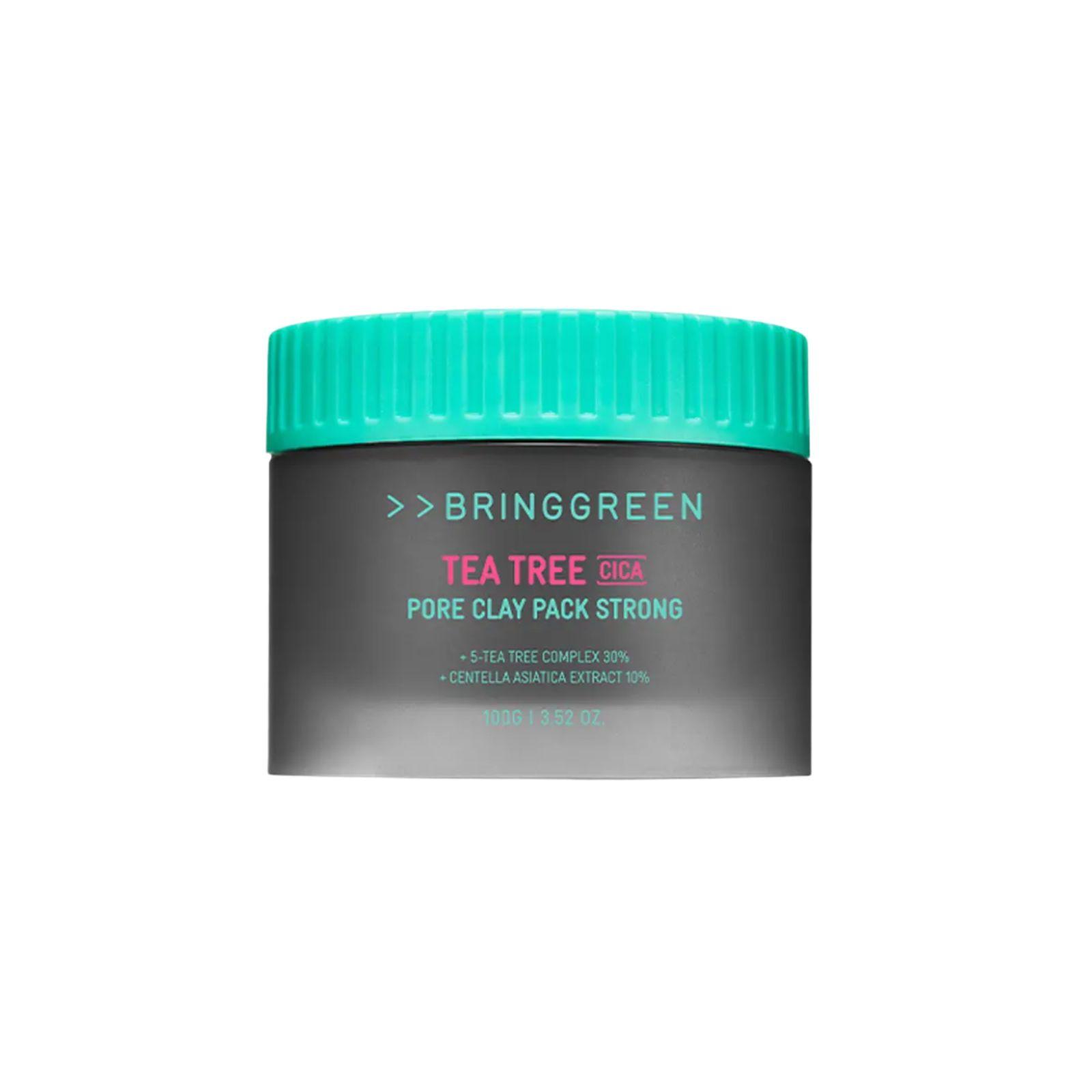BRING GREEN Tea Tree CICA Pore Clay Pack strong 100g(3.52oz) 1ea
