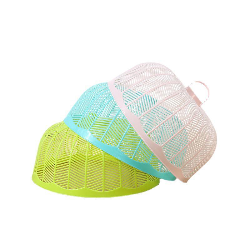 1pcs Breathable Food Mesh Cover Mosquito And Fly Resistant Bowl Cover Gadgets For Home Fruit Plastic Round Vegetable Cover