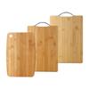 3Pcs Kitchen Chopping Board Thickened Wood Cutting Board Double Sided Rectangular Chopping Board Easy To Clean