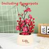 Sweet Winter Wealth Fruit Simulation Pottery Fake Flower Bonsai Home Decoration