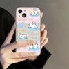 Full screen cute cat applies to iPhone17promax Apple 16 mobile phone case 14/13 girl heart 15 advanced sense 17