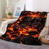 Lava Flow Flannel Blanket Throw Blanket Soft Warm Sofa Bed Camping Home Decor Unique Christmas Gift C9261605