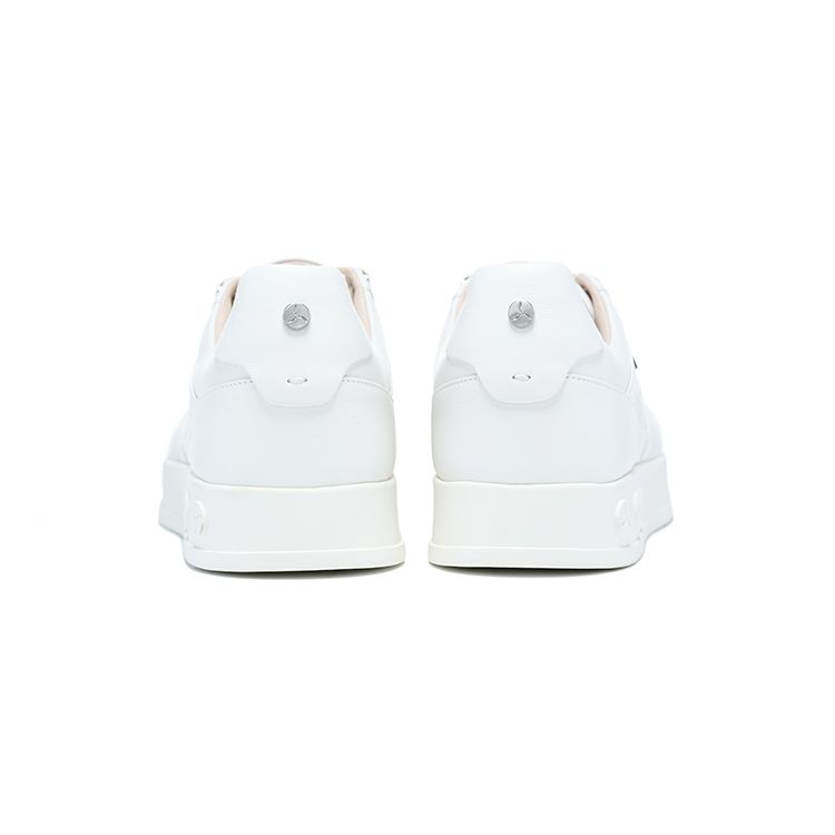 Li-Ning 1990 Lightweight Non-Slip Low-Top Skate Shoes Men Sneakers Standard-White ALHT001-2