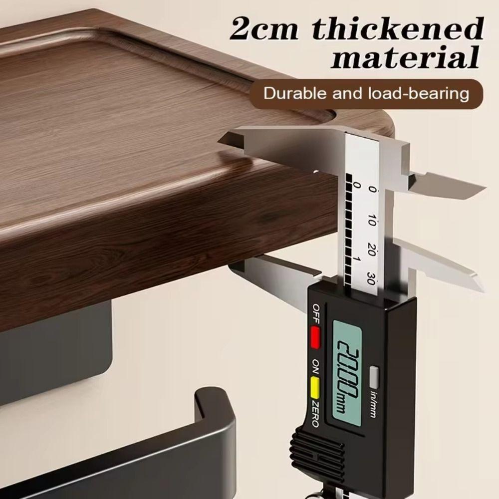 Wood Material Toilet Paper Roll Dispenser with Storage Tray Bathroom Tissue Roll Rack  Home
