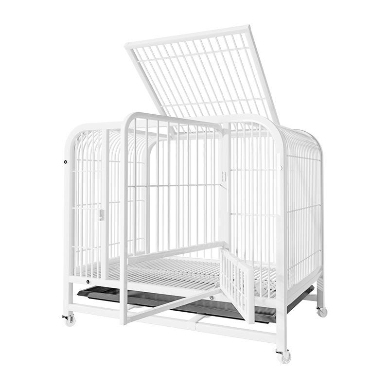 Indoor Pet Cage with Toilet for Medium to Large Dogs: Suitable for Border Collies, Labradors, and Golden Retrievers