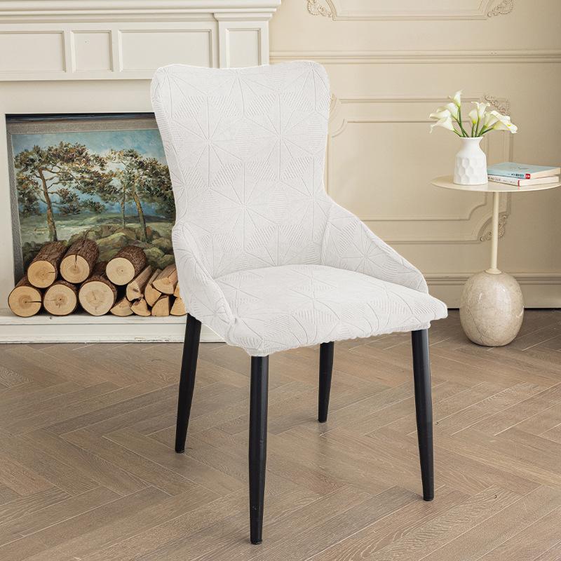 Special-shaped Armrest Style Elastic Chair Cover Simple Chair Cover Thickened Fleece Light Armrest Backrest Integrated Four-season Pass