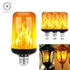 Homlly LED  Fire Flame Light Bulb (4 Modes Flickering) (X3PCS)