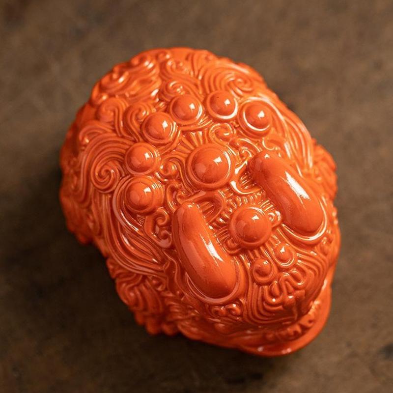 Mini Pryskyřičný Měnící Barvu Čajový Mazlíček Soška Šťastného Zvířete Dekorace Čajového Stolku Zenové Stolní Ozdoby Vynikající Čajové Příslušenství