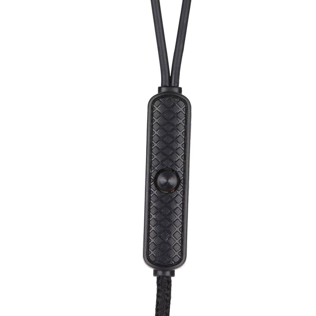 JY‑075 3.5mm Plug Headphones Noise Isolation Wired Earbuds with Mic and Call Controller for Exercise
