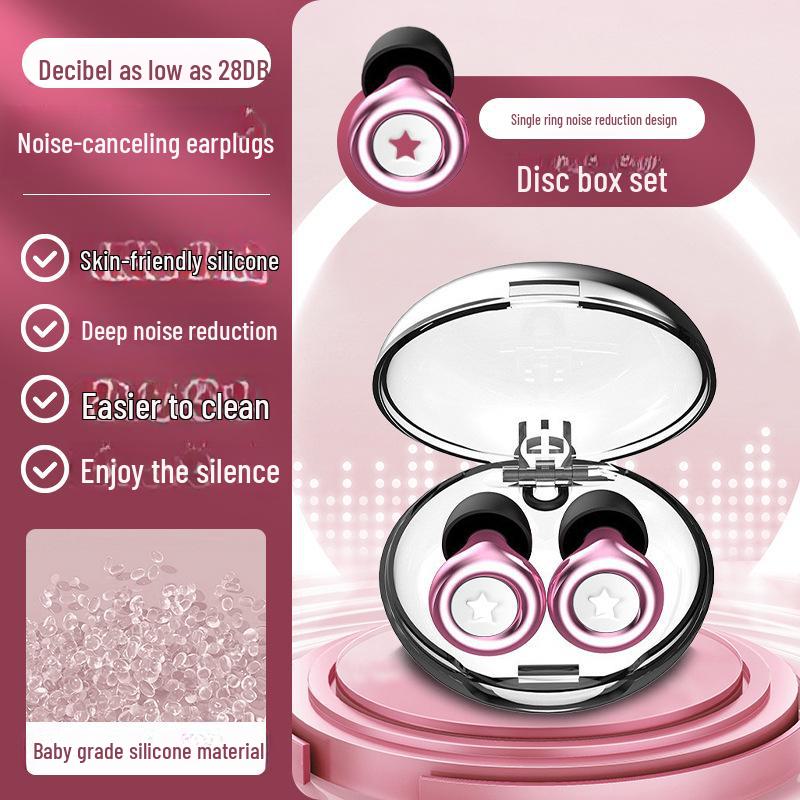 Bouchons d'oreille en silicone anti-bruit: Étanche, Insonorisé, Idéal pour les dortoirs, le travail, les ateliers et le ronflement
