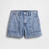 Gap Women's 2026 Spring Cotton Lyocell Straight Denim Shorts